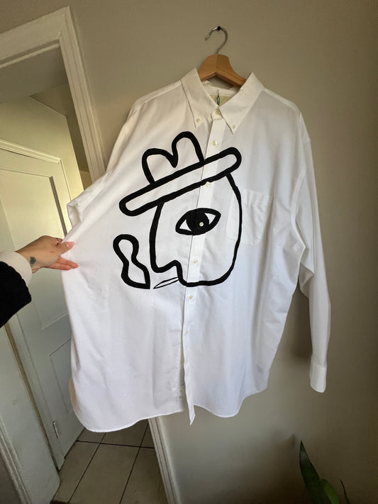 Cannabis Cowboy Shirt Dress