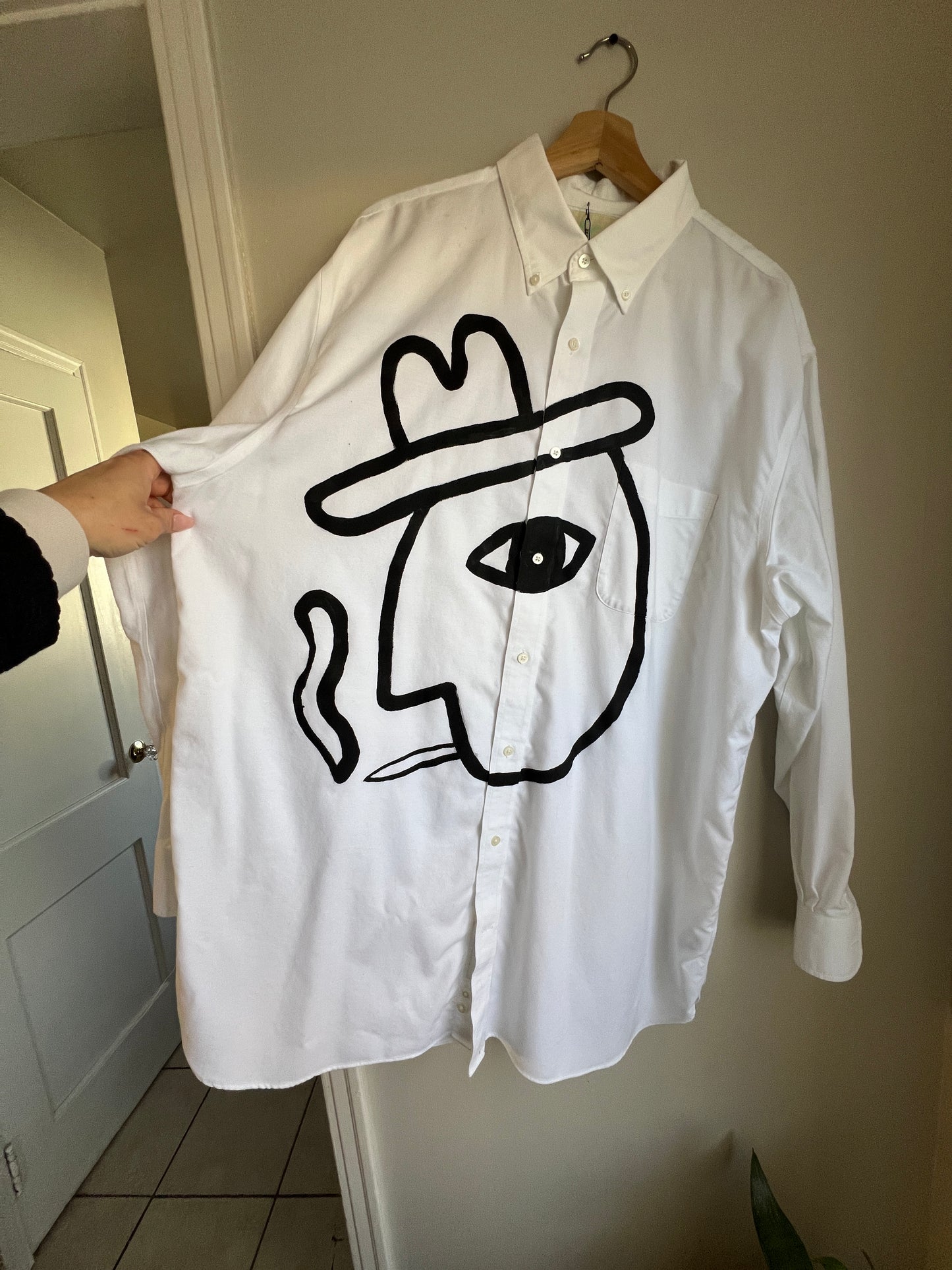 Cannabis Cowboy Shirt Dress